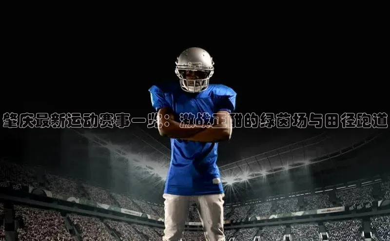 肇庆最新运动赛事一览：激战正酣的绿茵场与田径跑道